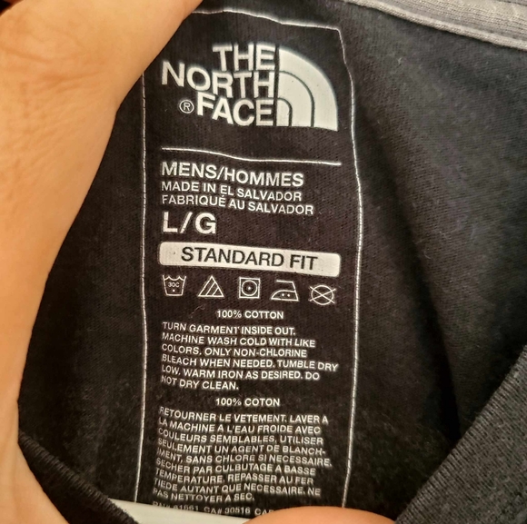 The North Face TNF Never Stop Exploring Cropped Tee Shirt Men's L - Picture 4 of 4